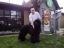 My Campanile Chef in France. He made me delicious beef tips and rice!
