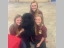 . Beautiful girl hugs in Kansas
